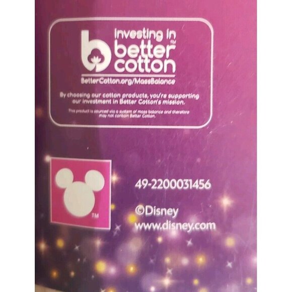 Disney Princess 5-Piece Set Cotton T-shirts Top Shorts Leggings Pink XS 4-5 - Picture 9 of 10